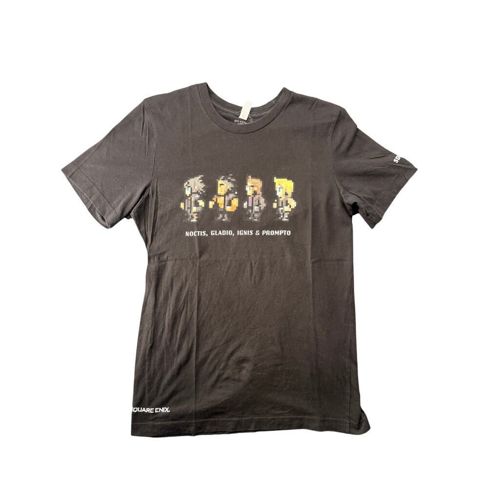 Final Fantasy XV SDCC Comic Con 8-bit T Shirt Medium Square Enix Noctis Gladio
